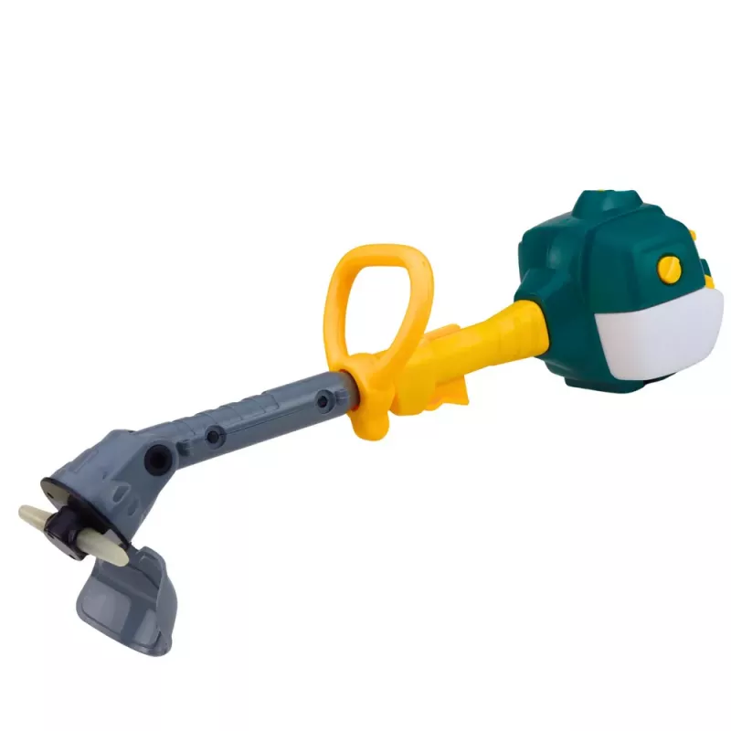 LEAN TOYS Cortacésped Infantil con Sonidos, Luces y Cuchilla de Goma