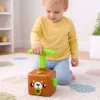LEAN TOYS Set de juego con lanzador de globos, coches y osito de peluche para niños