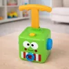 LEAN TOYS Lanzador de globos con coche rana, juguete educativo para niños
