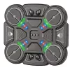 LEAN TOYS Escudo interactivo de entrenamiento de boxeo con música y luces LED, 3 niveles, negro
