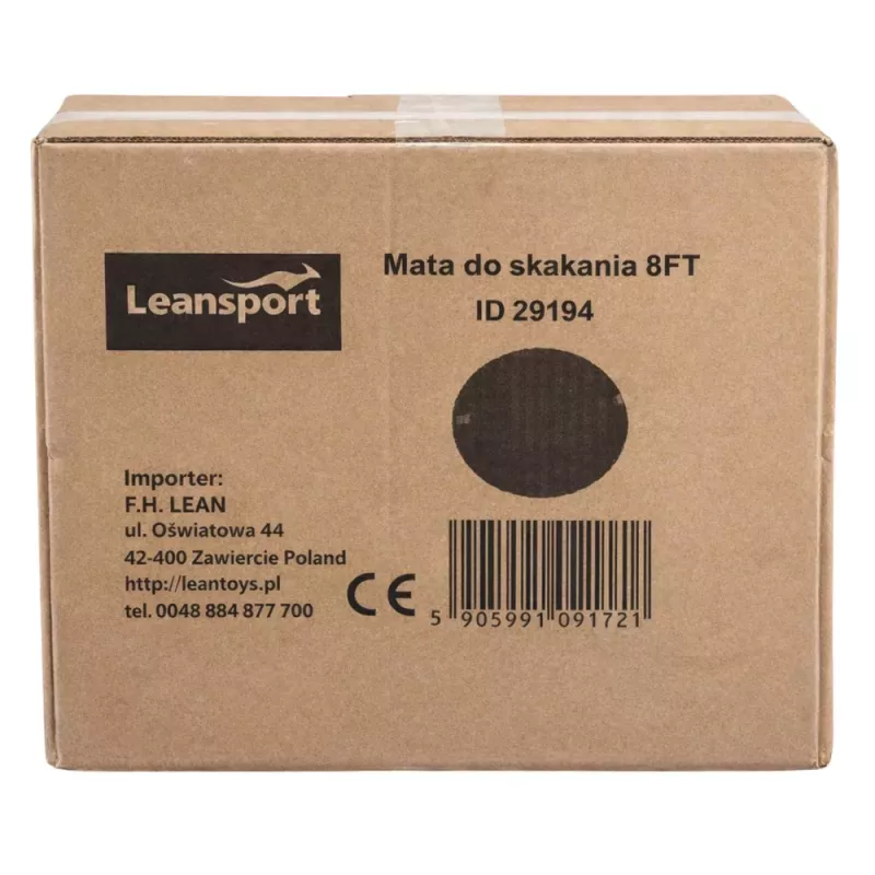 LEAN Lona de salto de repuesto para trampolín 244-252 cm 8 ft