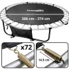 LEAN Lona de trampolín recambio 366-374CM 12FT