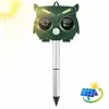 LEAN Repelente solar de animales con búho, sensor de movimiento, ultrasonidos y LED