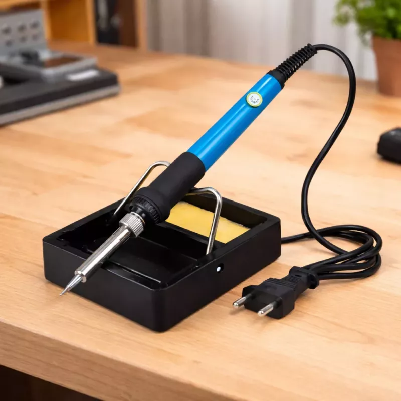 LEAN Set de soldador de precisión 60W con maletín de accesorios