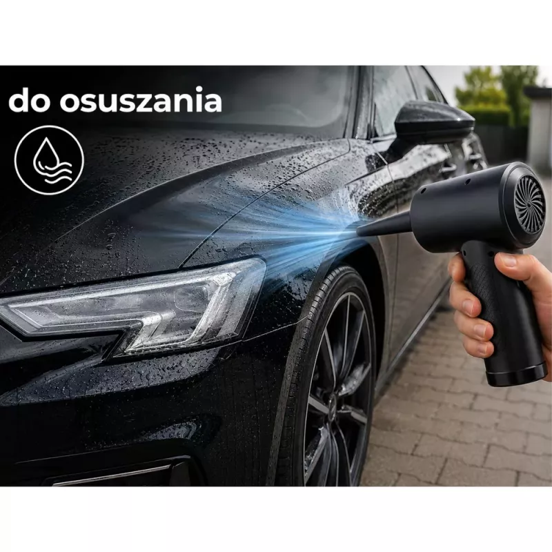 LEAN Soplador de polvo eléctrico con compresor y set de cepillos