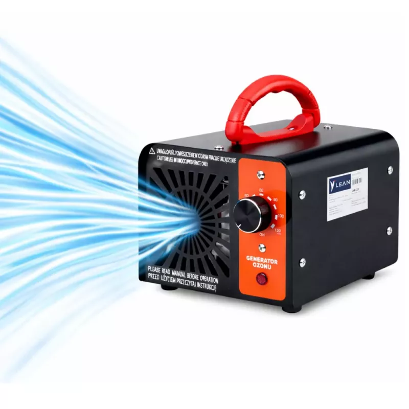 Generador de ozono LEAN ozonizador 155W 60000mg temporizador 120 min