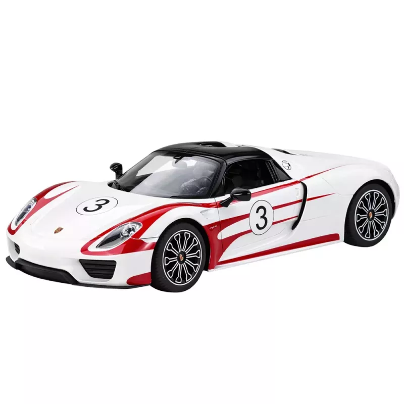 RASTAR Porsche 918 Spyder Performance radiocontrol coche RC blanco 1:14