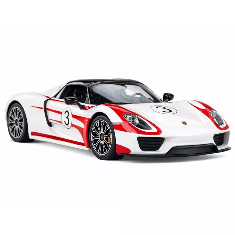 RASTAR Porsche 918 Spyder Performance radiocontrol coche RC blanco 1:14