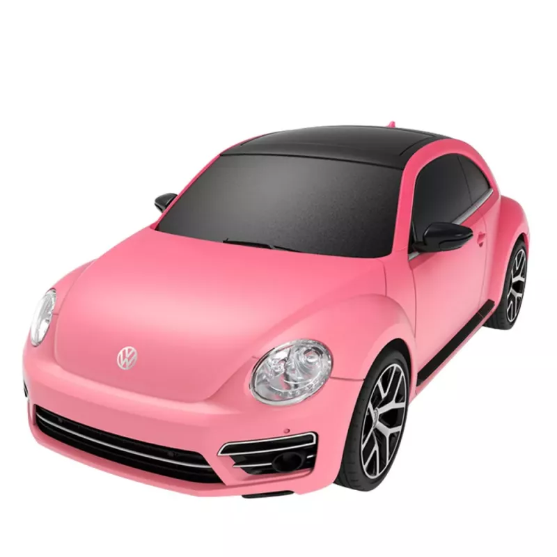 Rastar Volkswagen Beetle UV Sensitive coche teledirigido RC rosa 1:24