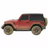 JEEP Wrangler Rubicon-Muddy coche teledirigido RC rojo Rastar 1:24