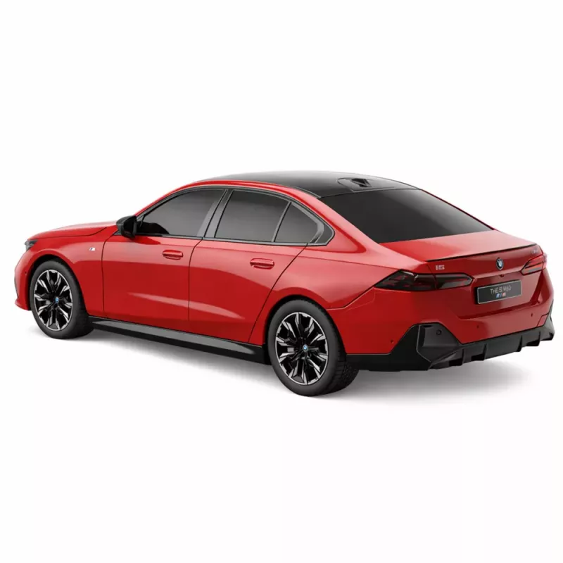 BMW i5 coche teledirigido RC rojo Rastar 1:24