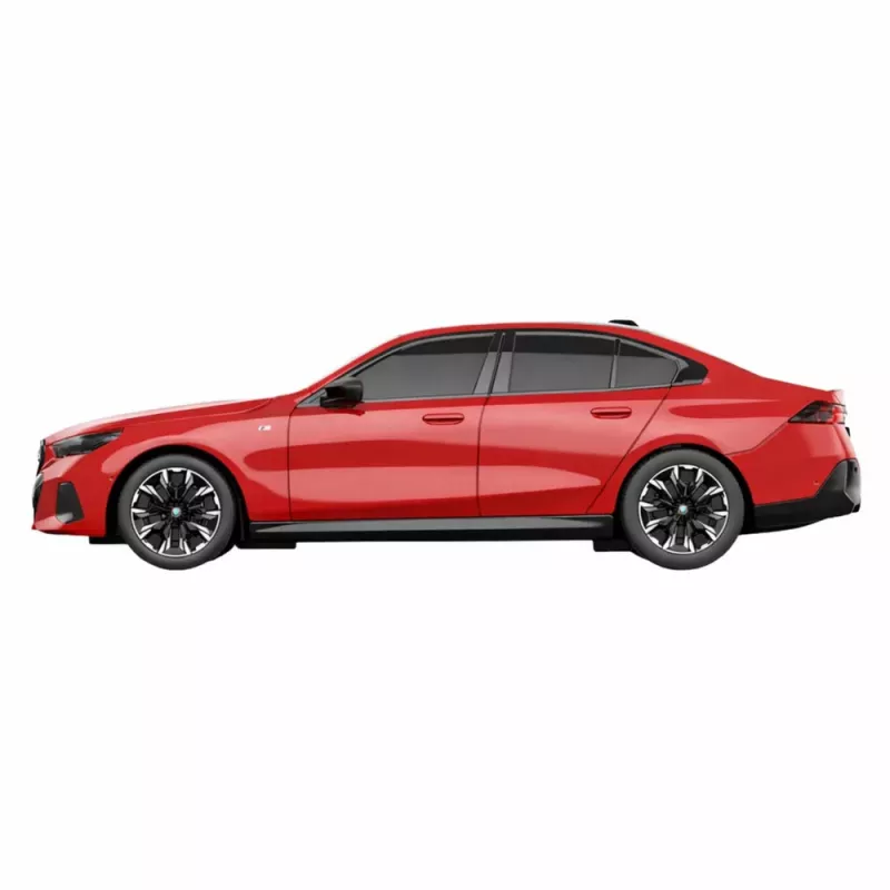 BMW i5 coche teledirigido RC rojo Rastar 1:24