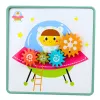 LEAN TOYS puzzle geométrico creativo mosaico engranajes 25 uds.