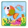 LEAN TOYS puzzle geométrico creativo mosaico juguete educativo 35 piezas