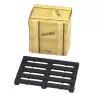 LEAN TOYS carretilla elevadora con horquillas metálicas motorizadas para mover palés y cajas, amarillo