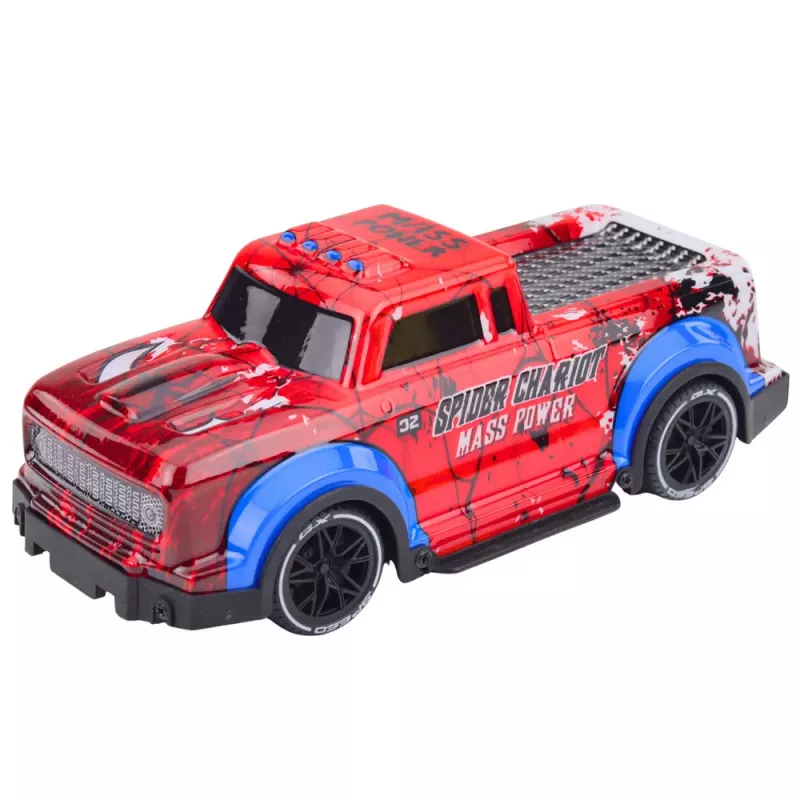 LEAN TOYS coche teledirigido RC todoterreno Spider luces rojas