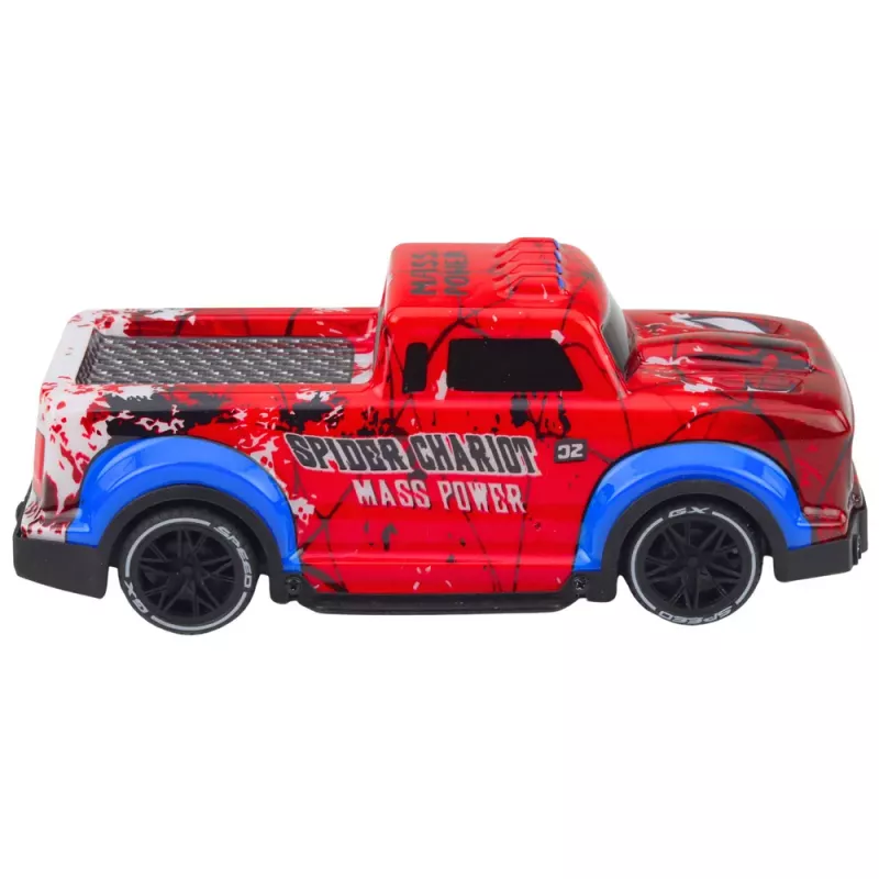 LEAN TOYS coche teledirigido RC todoterreno Spider luces rojas
