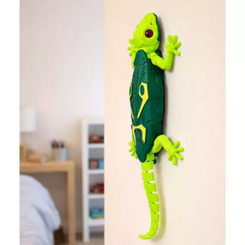 LEAN TOYS RC Gecko Lizard trepa paredes 360° verde