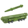 LEAN TOYS conjunto militar con camión, cazas y lanzacohetes motorizado