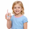 LEAN TOYS walkie talkies para niños videollamada grabación cámara rosa