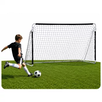 LEAN SPORT portería de fútbol grande 307x209 cm