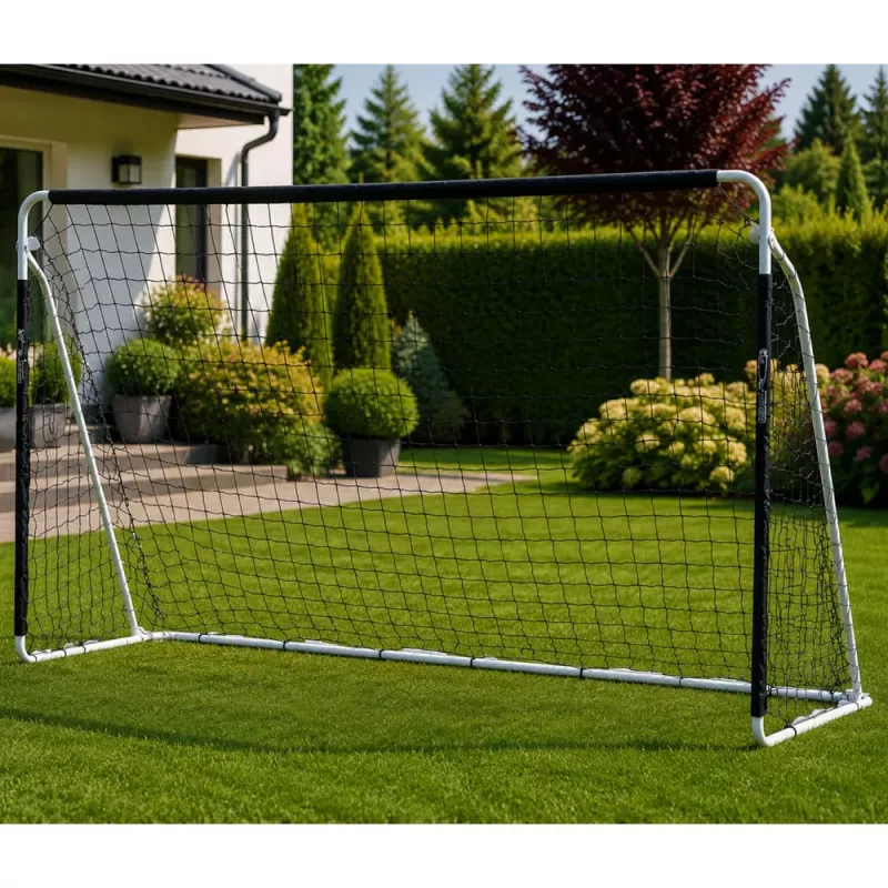 LEAN SPORT portería de fútbol grande 307x209 cm