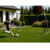 LEAN SPORT portería de fútbol grande 307x209 cm