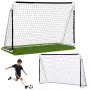 LEAN SPORT portería de fútbol grande 307x209 cm