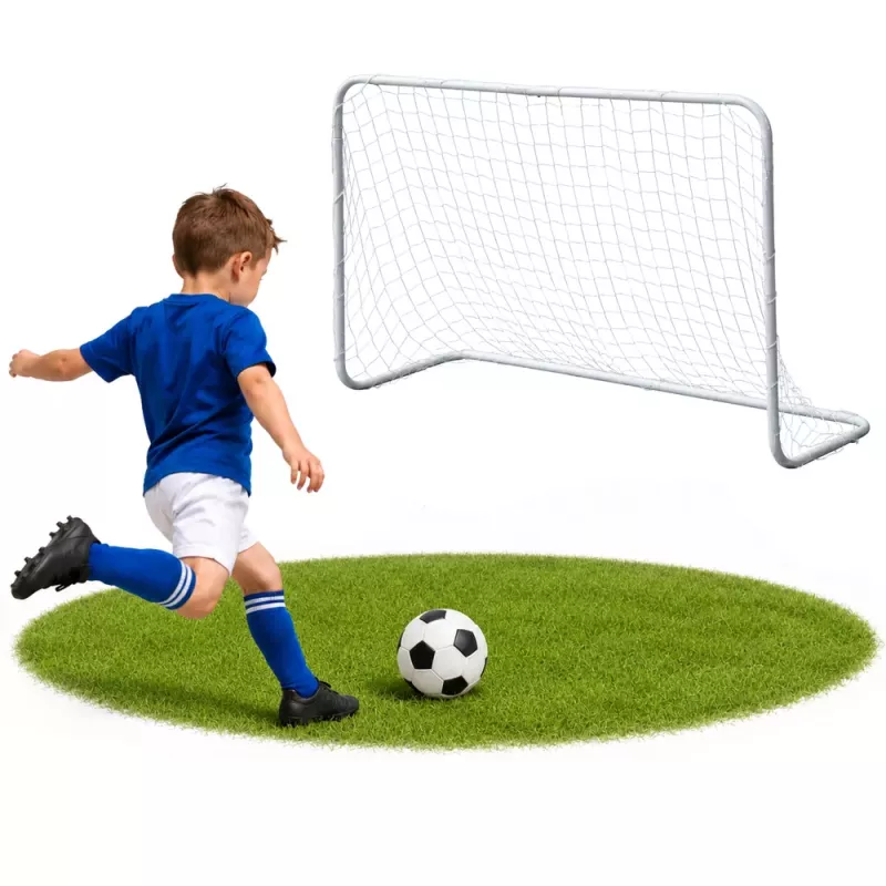 LEAN SPORT portería de fútbol para niños 120x80 cm