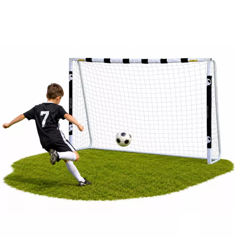 LEAN SPORT portería de fútbol grande 300x200 cm