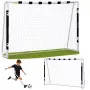 LEAN SPORT portería de fútbol grande 300x200 cm