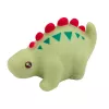 LEAN TOYS conjunto de dinosaurios de goma educativos para el baño, juegos pastel, 6 piezas