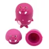 LEAN TOYS juguetes de baño educativos figuras sensoriales de goma pastel 6 uds.