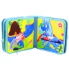LEAN TOYS libro educativo sensorial de fieltro 3D dinosaurios