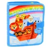 LEAN TOYS libro educativo sensorial de fieltro 3D animales del arca de Noé