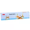 LEAN TOYS Juego de habilidad de lanzamiento de anillas de madera juego familiar con puntuación