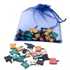 LEAN TOYS Puzzle de madera Gatitos Juego educativo Puzzle Marco Bolsa 62 piezas