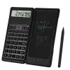 LEAN Calculadora científica de oficina con pantalla LCD, tableta gráfica, lápiz, 10 dígitos