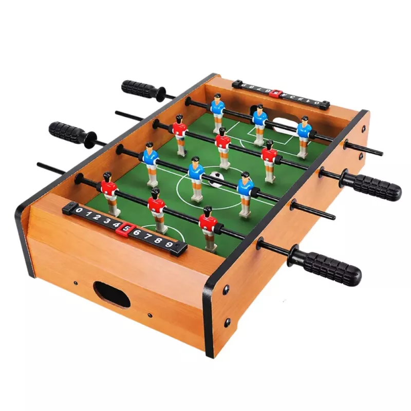 LEAN TOYS Juego de habilidad deportiva Futbolín para niños Mesa 51 x 31 cm