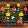 LEAN TOYS Juego de habilidad deportiva Futbolín para niños Mesa 51 x 31 cm