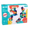 LEAN TOYS Bloques sensoriales blandos de silicona de colores 80 uds.