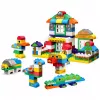 LEAN TOYS Bloques sensoriales blandos de silicona Casa de animales 151 piezas