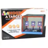 LEAN TOYS Diana electrónica de tiro con contador LCD digital y dianas móviles