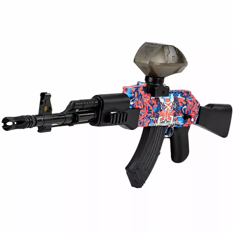 LEAN TOYS Rifle AK47 Pistola de bolas de agua Automática eléctrica 70 cm