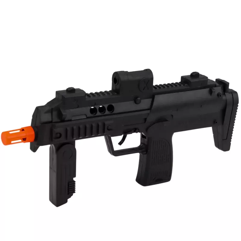 LEAN TOYS Set de policía Chaleco Rifle Máscara Walkie-talkie Accesorios