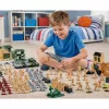 LEAN TOYS Base militar Figuras Soldados Vehículos Gran set militar 300 piezas
