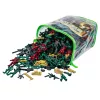 LEAN TOYS Base militar Figuras Soldados Vehículos Gran set militar 300 piezas