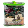 LEAN TOYS Base militar Figuras Soldados Vehículos Gran set militar 300 piezas
