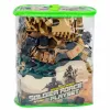 LEAN TOYS Base militar Figuras Soldados Vehículos Gran set militar 400 piezas
