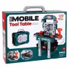 LEAN TOYS Set DIY 2 en 1 Banco de trabajo Maletín Taller Destornilladores 78 piezas